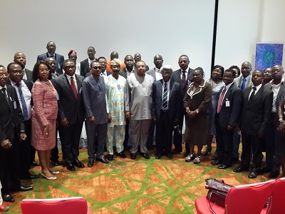 Cross section of participants at the commencement of maiden conference of African Telecom Regulators on Consumer Affairs,  in Lagos-Nigeria.